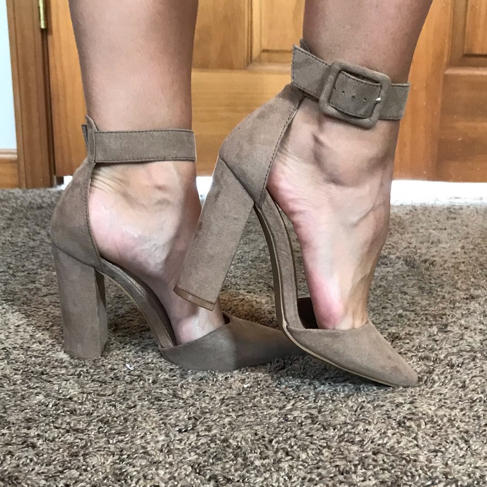 Vici Suede Heels